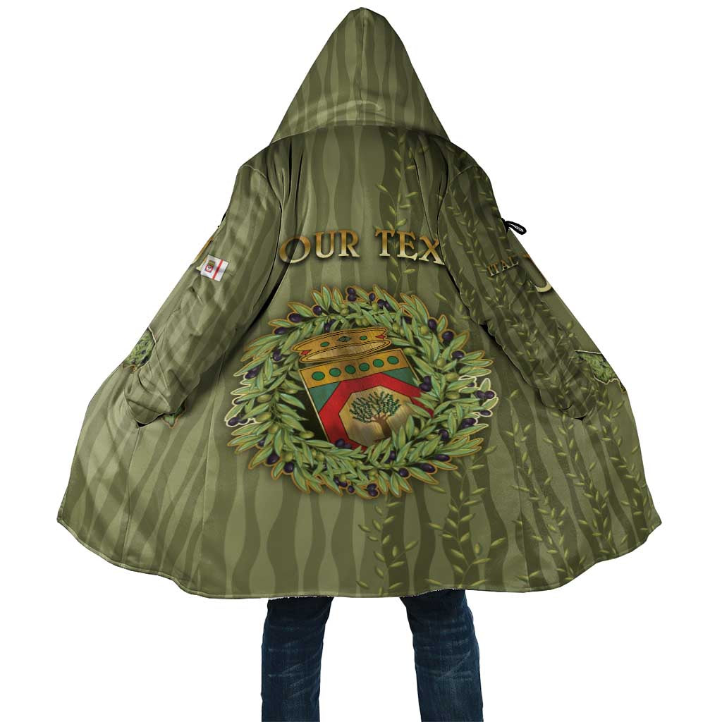Personalized Italy Apulia Cloak Olive Garden Classic Style