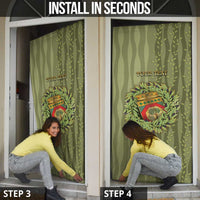 Personalized Italy Apulia Door Cover Olive Garden Classic Style