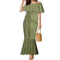 Personalized Italy Apulia Family Matching Mermaid Dress and Hawaiian Shirt Olive Garden Classic Style