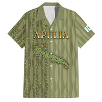 Personalized Italy Apulia Family Matching Short Sleeve Bodycon Dress and Hawaiian Shirt Olive Garden Classic Style