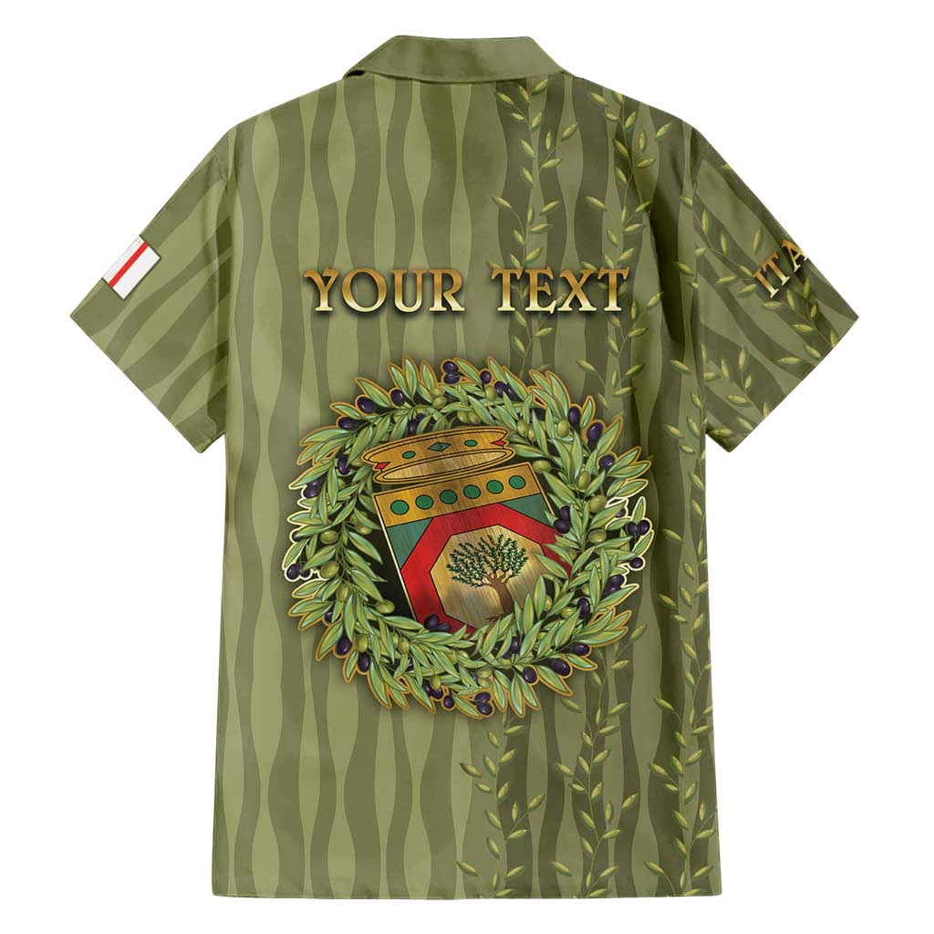 Personalized Italy Apulia Family Matching Summer Maxi Dress and Hawaiian Shirt Olive Garden Classic Style