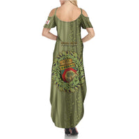 Personalized Italy Apulia Family Matching Summer Maxi Dress and Hawaiian Shirt Olive Garden Classic Style