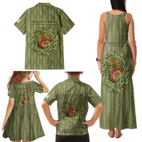 Personalized Italy Apulia Family Matching Tank Maxi Dress and Hawaiian Shirt Olive Garden Classic Style