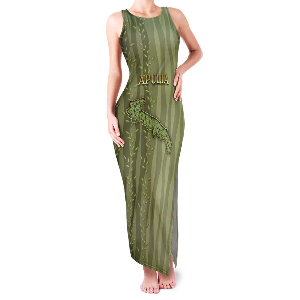 Personalized Italy Apulia Family Matching Tank Maxi Dress and Hawaiian Shirt Olive Garden Classic Style