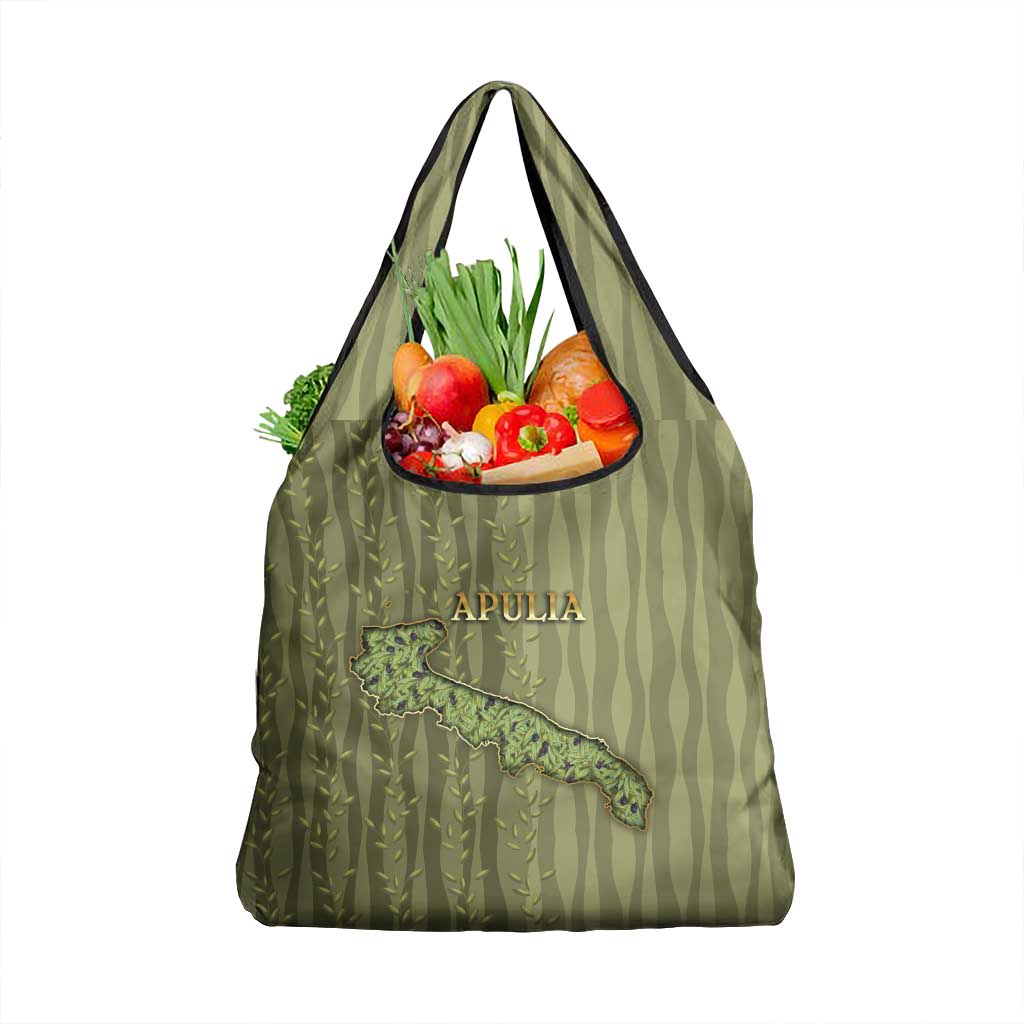 Italy Apulia Grocery Bag Olive Garden Classic Style