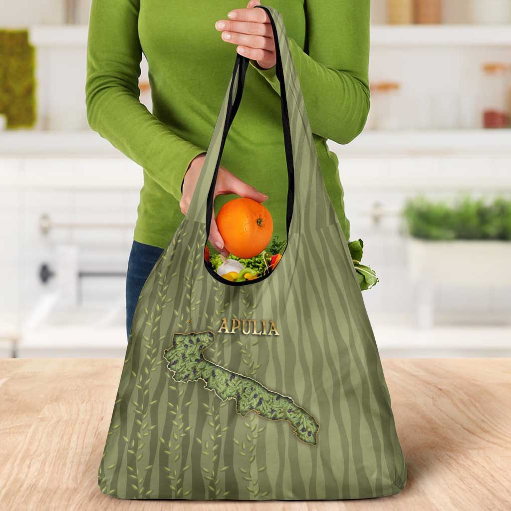 Italy Apulia Grocery Bag Olive Garden Classic Style
