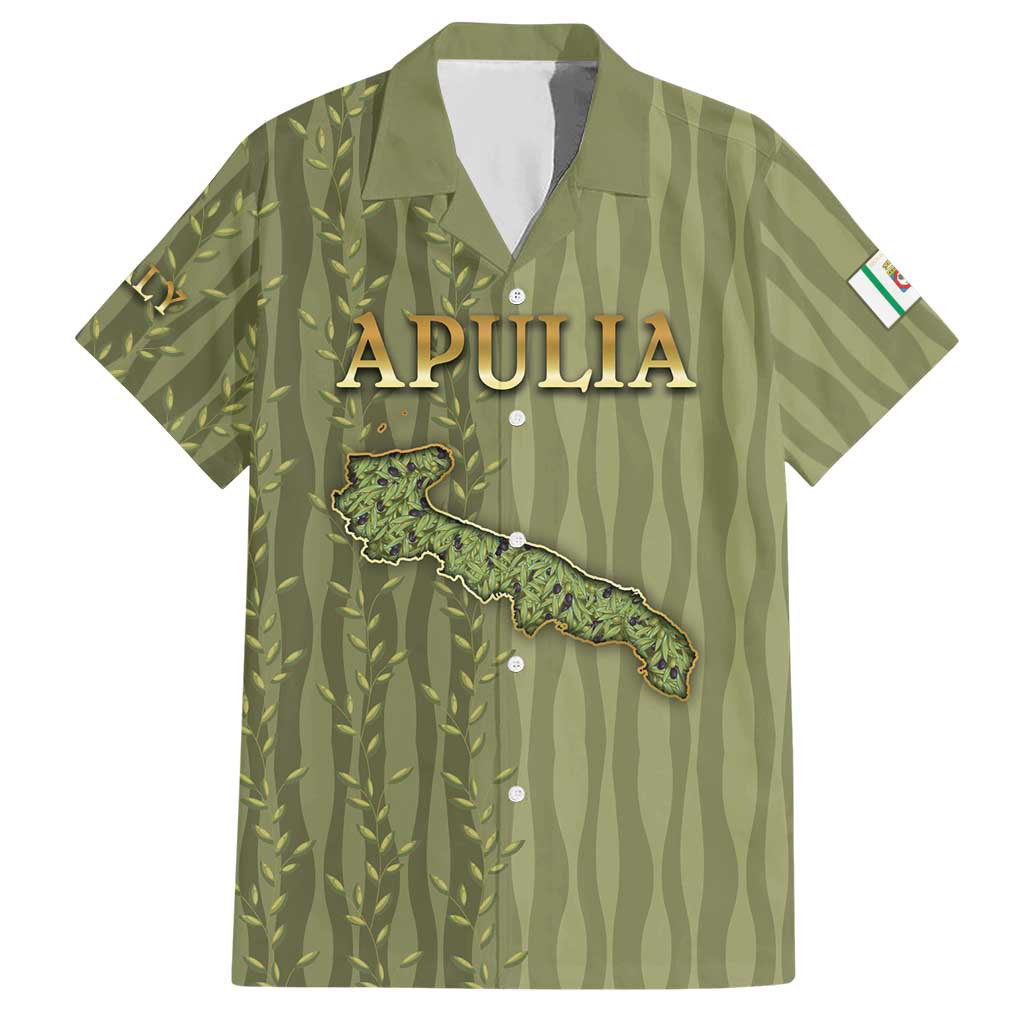 Personalized Italy Apulia Hawaiian Shirt Olive Garden Classic Style