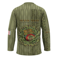 Personalized Italy Apulia Hockey Jersey Olive Garden Classic Style