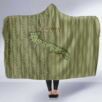 Italy Apulia Hooded Blanket Olive Garden Classic Style