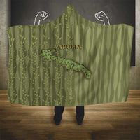 Italy Apulia Hooded Blanket Olive Garden Classic Style