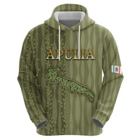 Personalized Italy Apulia Hoodie Olive Garden Classic Style