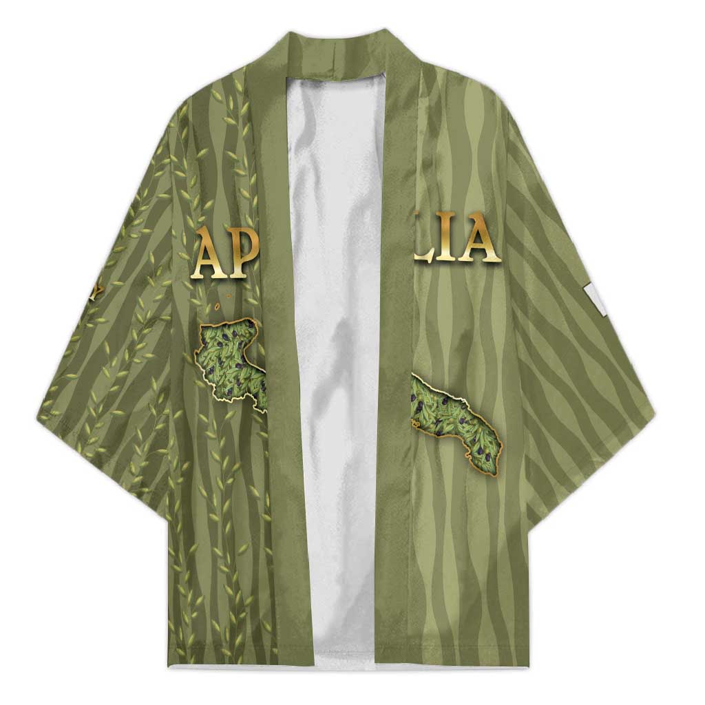 Personalized Italy Apulia Kimono Olive Garden Classic Style