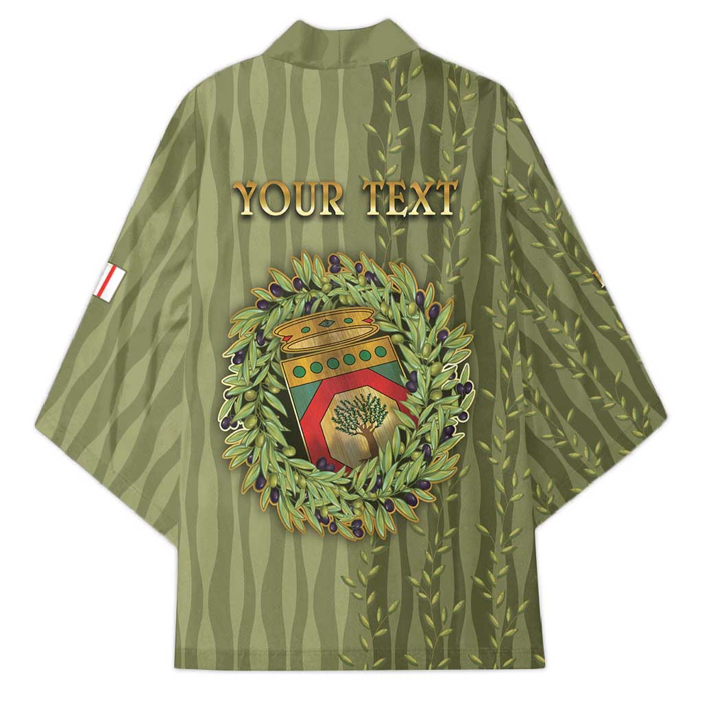 Personalized Italy Apulia Kimono Olive Garden Classic Style