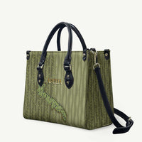 Italy Apulia Leather Bag Olive Garden Classic Style