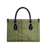 Italy Apulia Leather Bag Olive Garden Classic Style