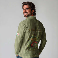 Personalized Italy Apulia Long Sleeve Polo Shirt Olive Garden Classic Style