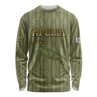 Personalized Italy Apulia Long Sleeve Shirt Olive Garden Classic Style