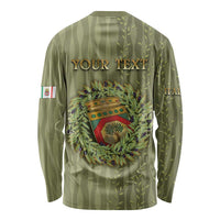 Personalized Italy Apulia Long Sleeve Shirt Olive Garden Classic Style