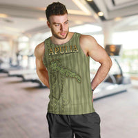 Personalized Italy Apulia Men Tank Top Olive Garden Classic Style