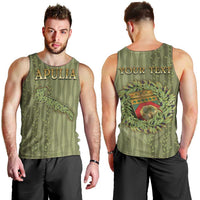 Personalized Italy Apulia Men Tank Top Olive Garden Classic Style