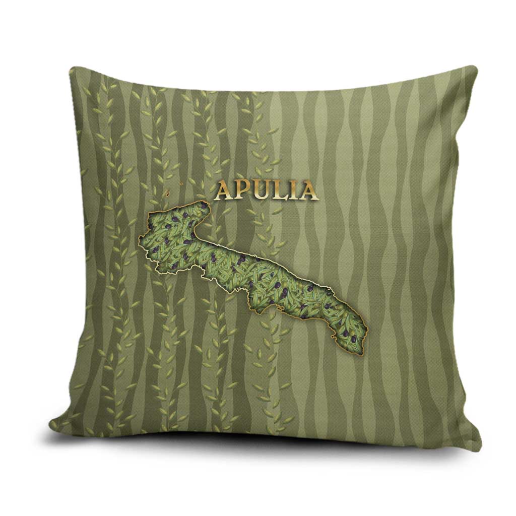 Italy Apulia Pillow Cover Olive Garden Classic Style