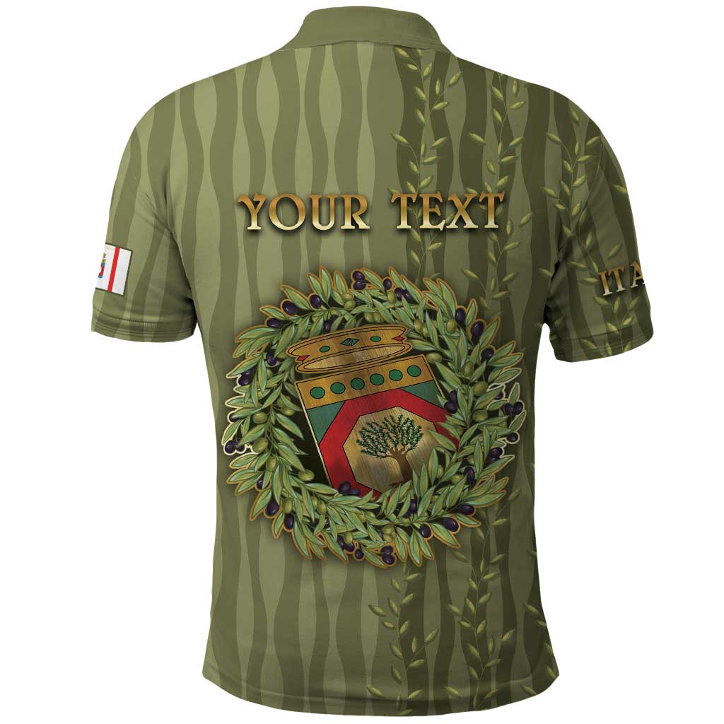Personalized Italy Apulia Polo Shirt Olive Garden Classic Style