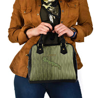 Italy Apulia Shoulder Handbag Olive Garden Classic Style