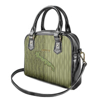 Italy Apulia Shoulder Handbag Olive Garden Classic Style