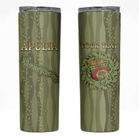 Personalized Italy Apulia Skinny Tumbler Olive Garden Classic Style