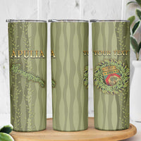 Personalized Italy Apulia Skinny Tumbler Olive Garden Classic Style