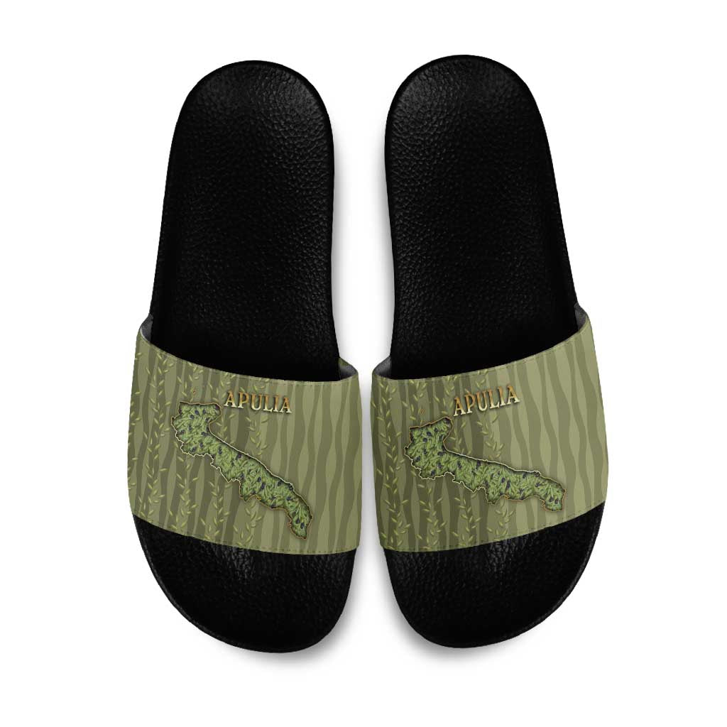 Italy Apulia Slide Sandals Olive Garden Classic Style