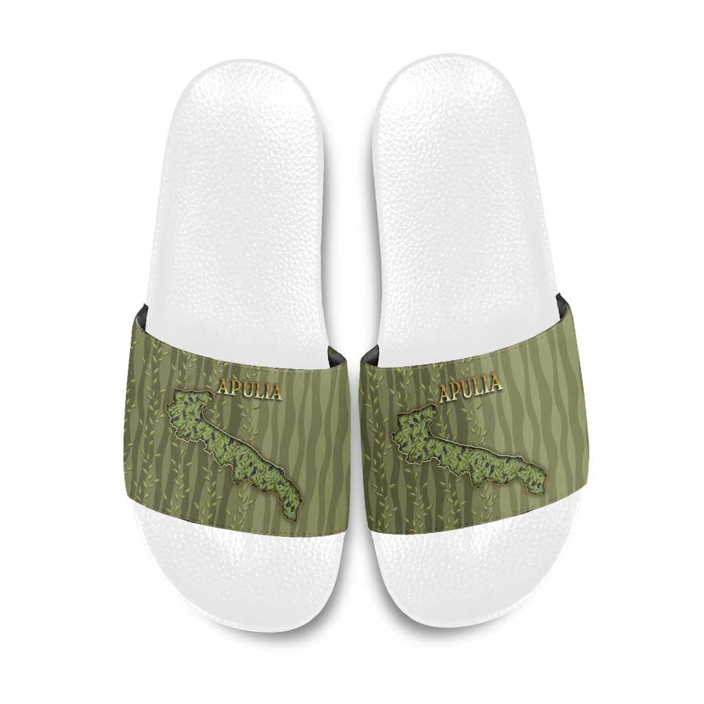 Italy Apulia Slide Sandals Olive Garden Classic Style