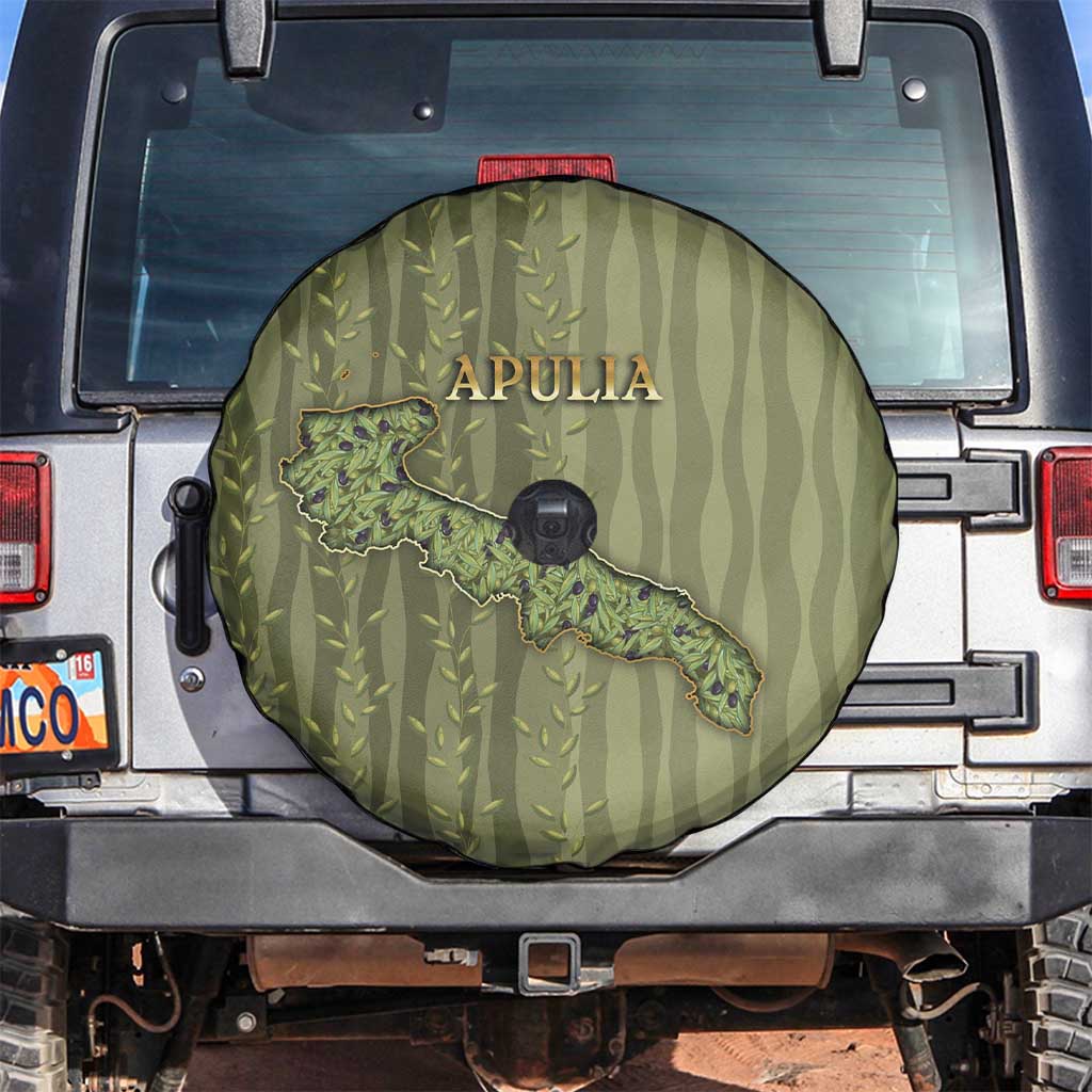 Italy Apulia Spare Tire Cover Olive Garden Classic Style