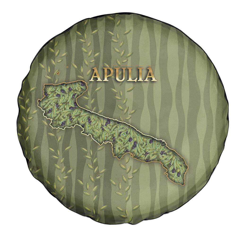 Italy Apulia Spare Tire Cover Olive Garden Classic Style