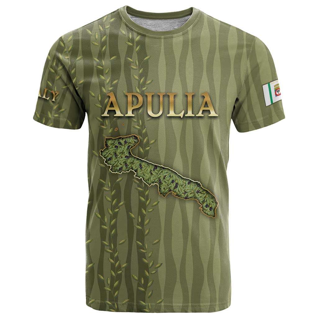 Personalized Italy Apulia T Shirt Olive Garden Classic Style