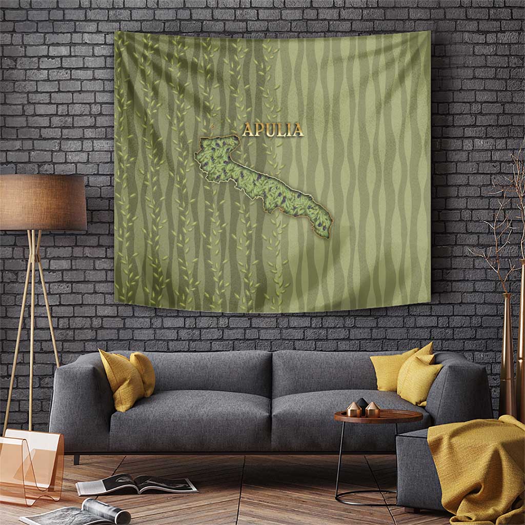 Italy Apulia Tapestry Olive Garden Classic Style