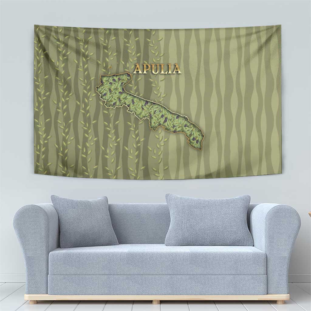 Italy Apulia Tapestry Olive Garden Classic Style