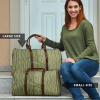 Italy Apulia Travel Bag Olive Garden Classic Style
