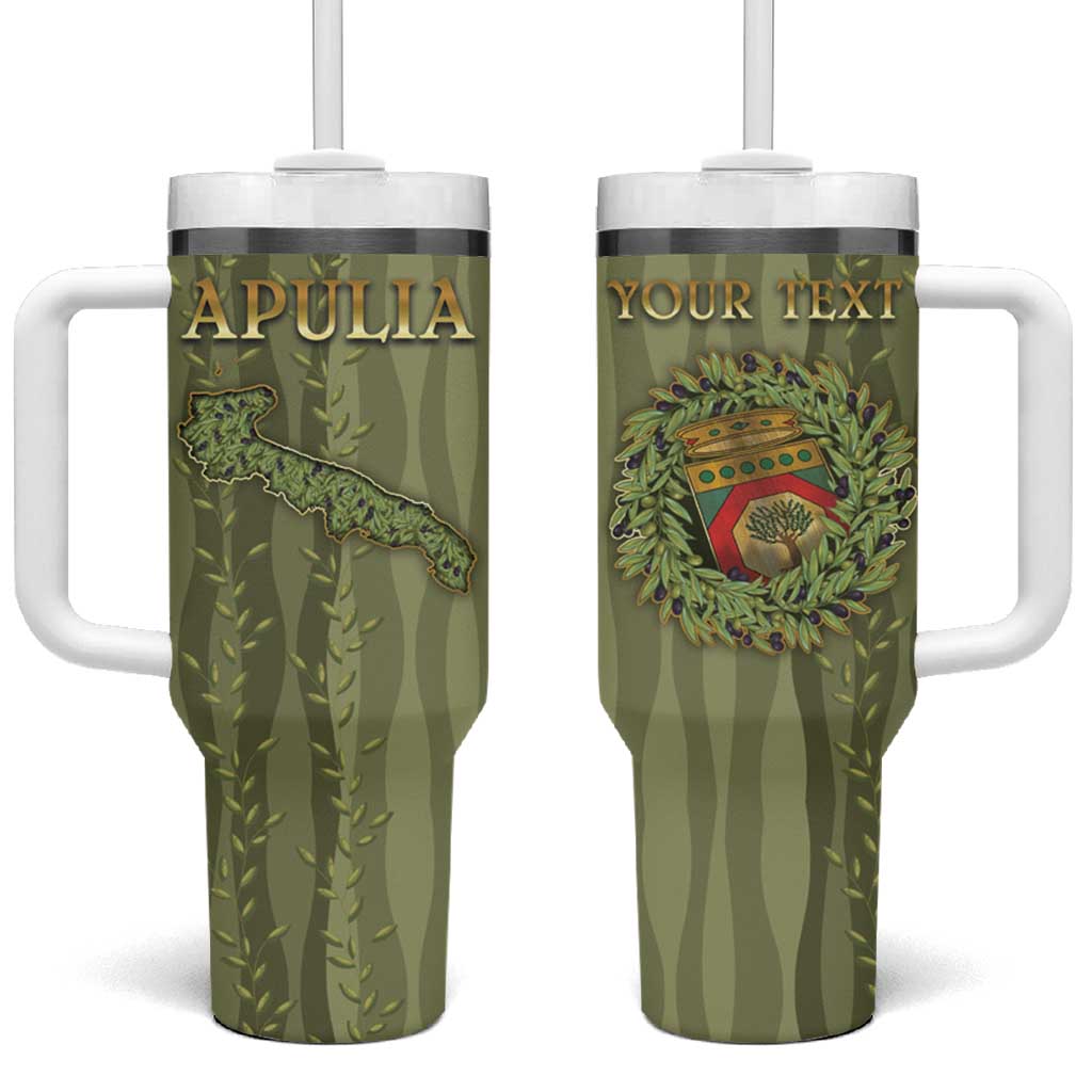 Personalized Italy Apulia Tumbler With Handle Olive Garden Classic Style