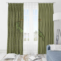 Italy Apulia Window Curtain Olive Garden Classic Style
