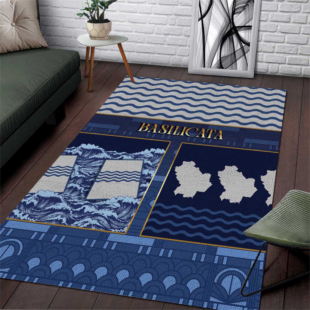 Italy Basilicata Area Rug Unique Style