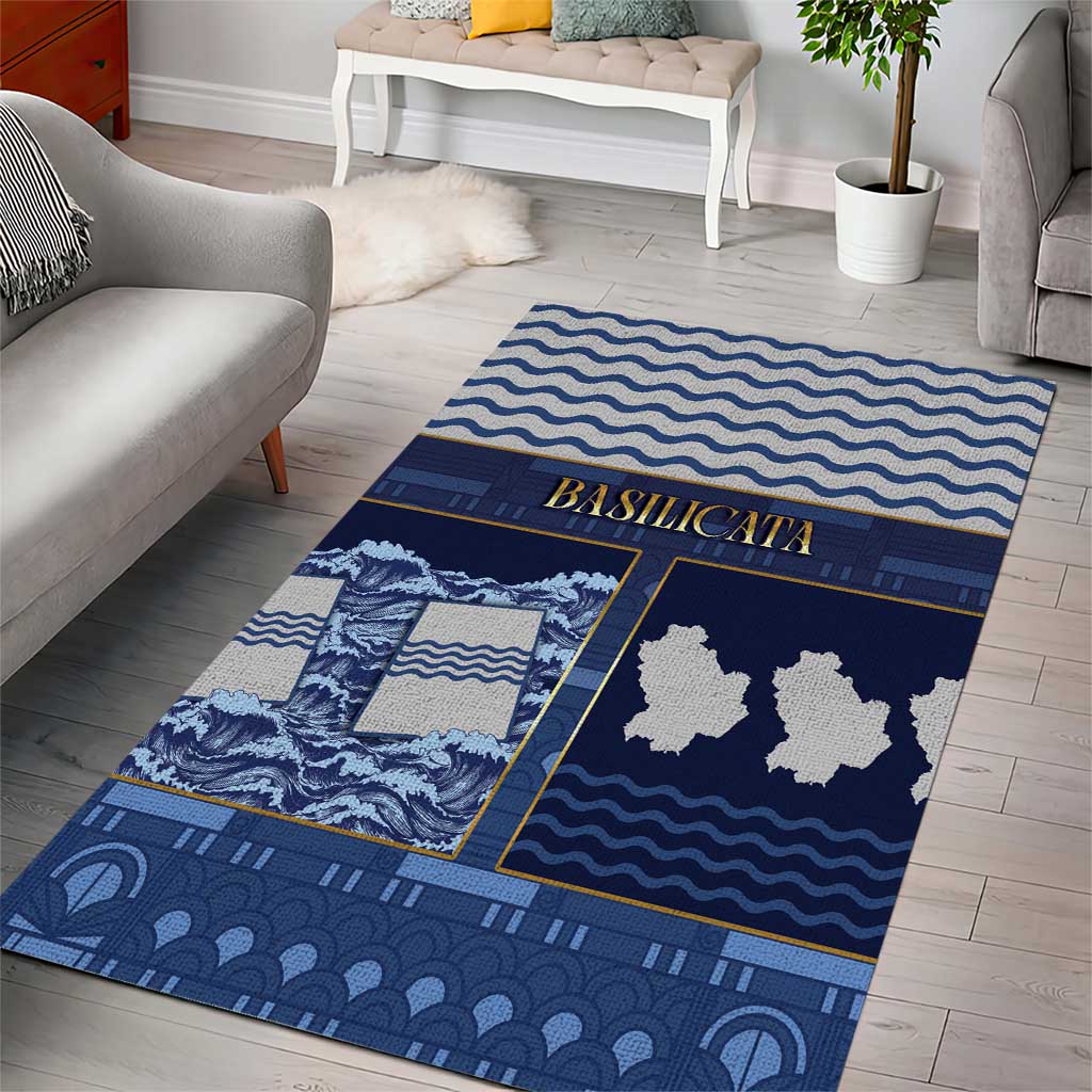 Italy Basilicata Area Rug Unique Style