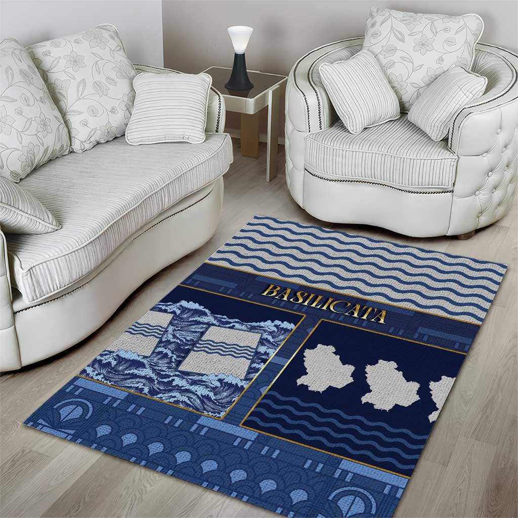 Italy Basilicata Area Rug Unique Style