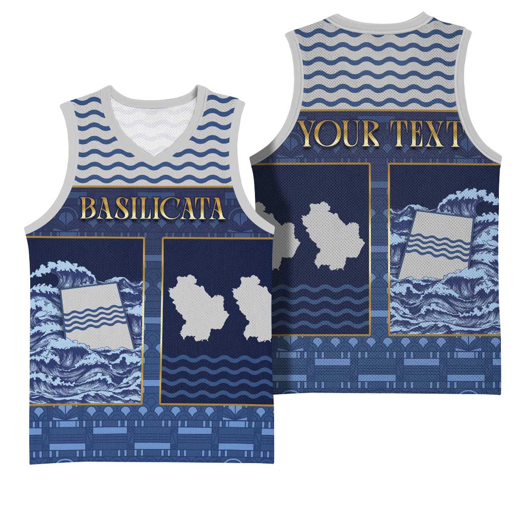 Personalized Italy Basilicata Basketball Jersey Unique Style