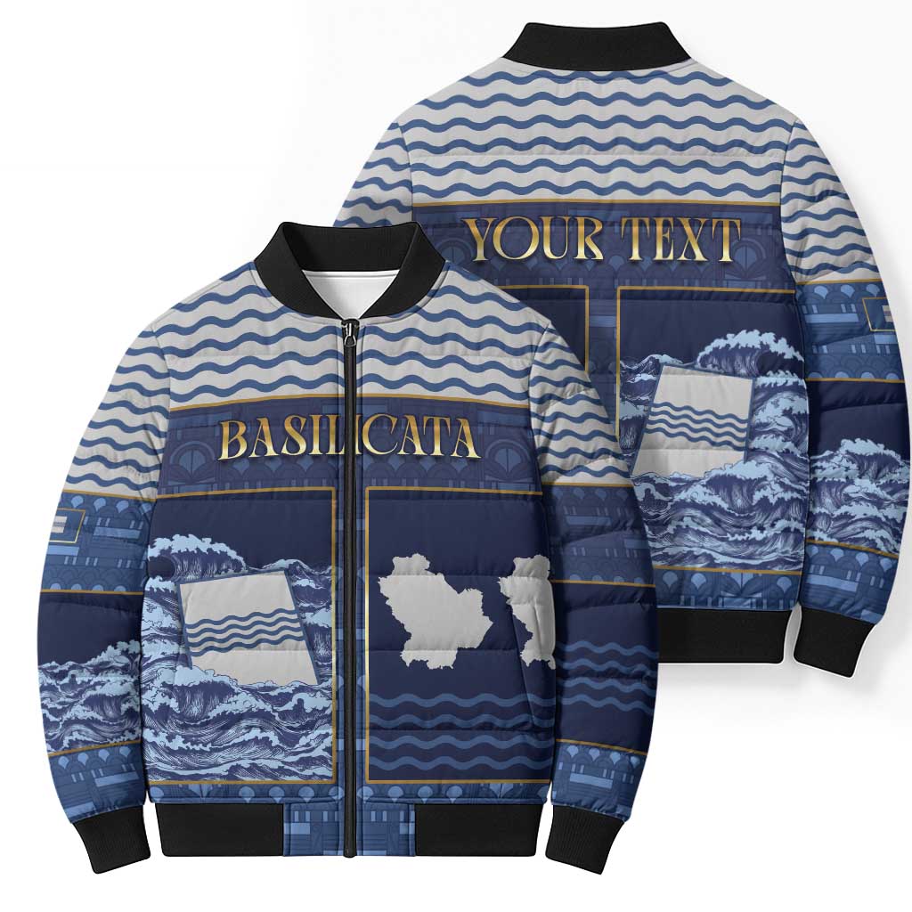 Personalized Italy Basilicata Bomber Puffer Jacket Unique Style