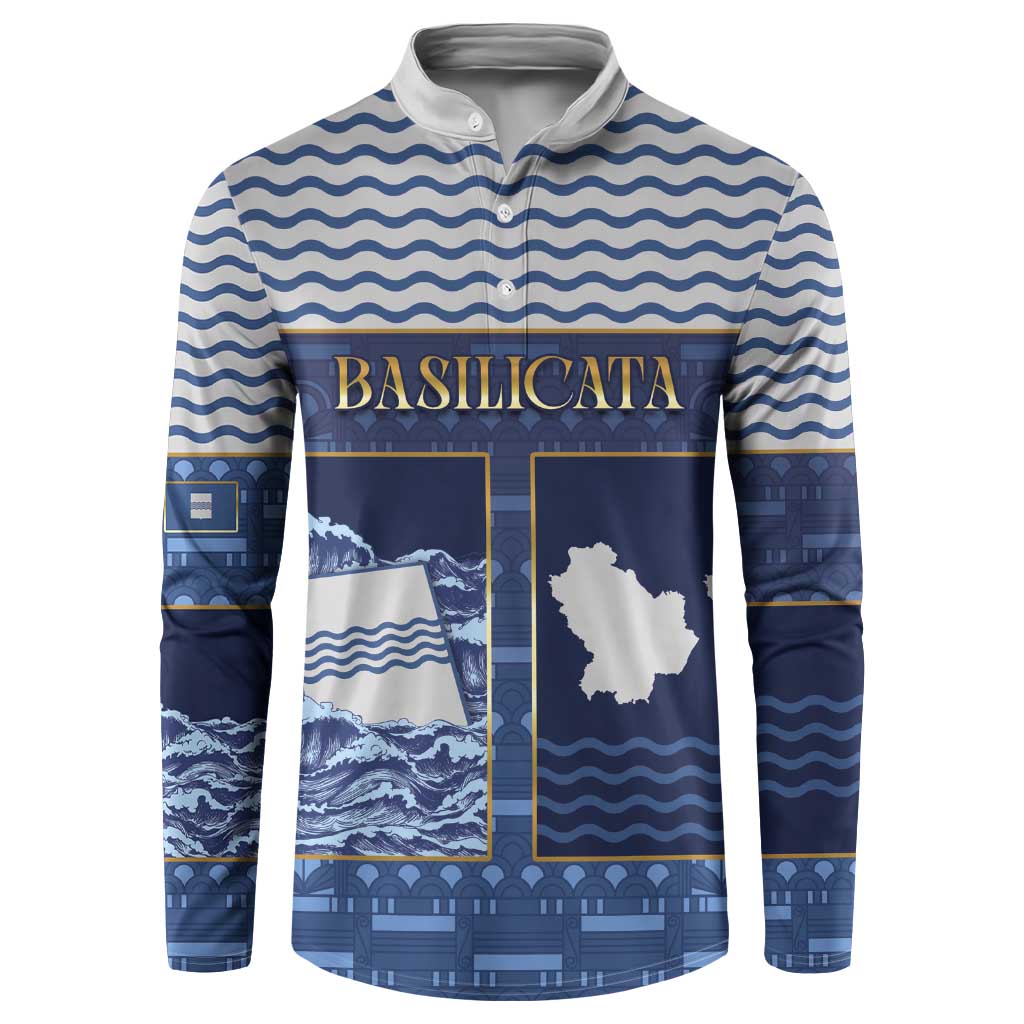 Personalized Italy Basilicata Button Sweatshirt Unique Style