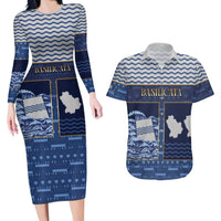 Personalized Italy Basilicata Couples Matching Long Sleeve Bodycon Dress and Hawaiian Shirt Unique Style