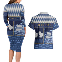 Personalized Italy Basilicata Couples Matching Long Sleeve Bodycon Dress and Hawaiian Shirt Unique Style