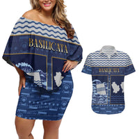 Personalized Italy Basilicata Couples Matching Off Shoulder Short Dress and Hawaiian Shirt Unique Style