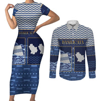 Personalized Italy Basilicata Couples Matching Short Sleeve Bodycon Dress and Long Sleeve Button Shirt Unique Style